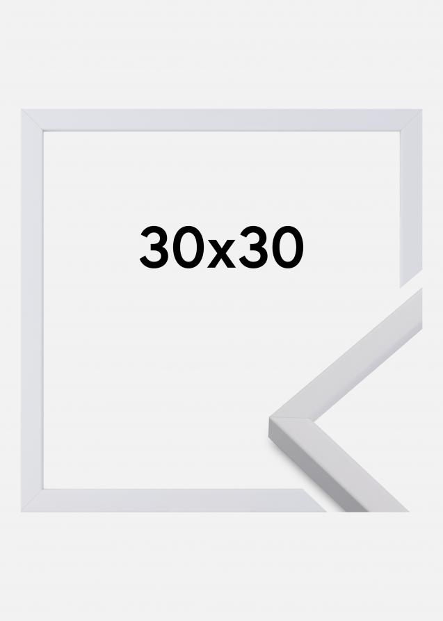 Estancia Rahmen Exklusiv Weiß 30x30 cm