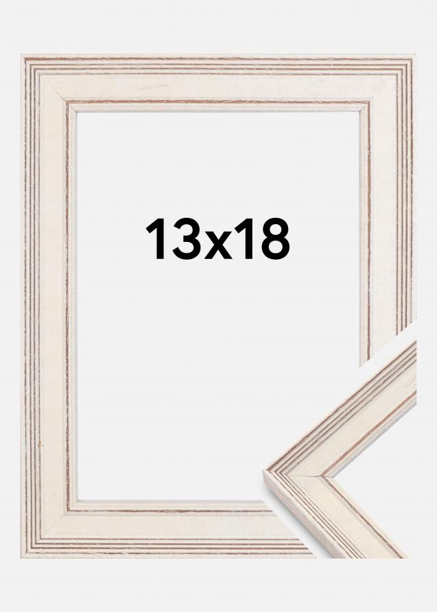 Galleri 1 Rahmen Shabby Chic Weiß 13x18 cm