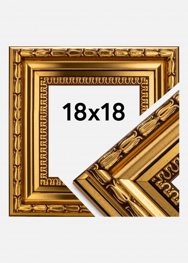 Ramverkstad Rahmen Birka Premium Gold 18x18 cm
