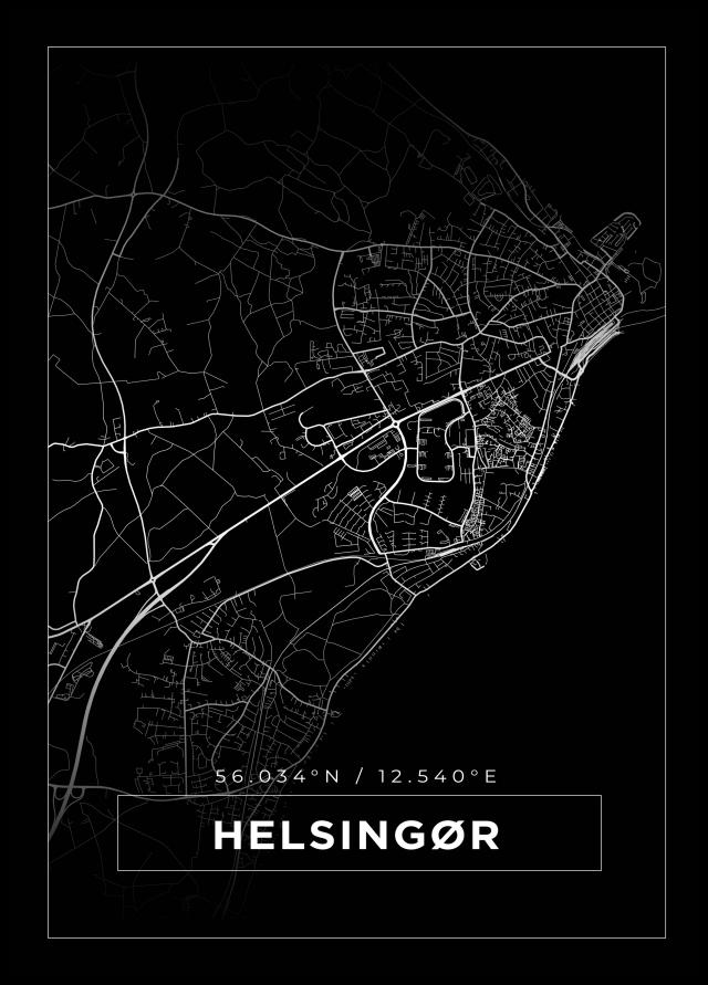 Bildverkstad Map - Helsingør - Black