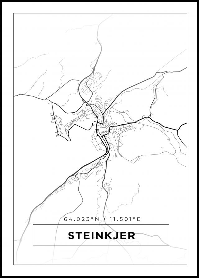 Bildverkstad Map - Steinkjer - White