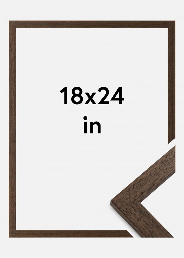 Galleri 1 Rahmen Brown Wood 18x24 inches (45,72x60,96 cm)