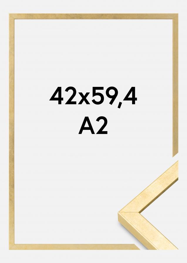 Mavanti Rahmen Ares Acrylglas Gold 42x59,4 cm (A2)
