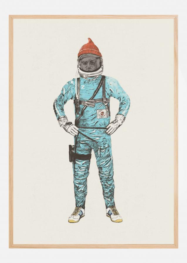 Bildverkstad Zissou In Space Poster