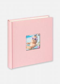 Walther Fun Babyalbum Rosa - 30x30 cm (100 weie Seiten/50 Blatt)