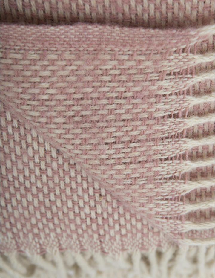 Svanefors Plaid Zelandia - Rosa 130x170 cm