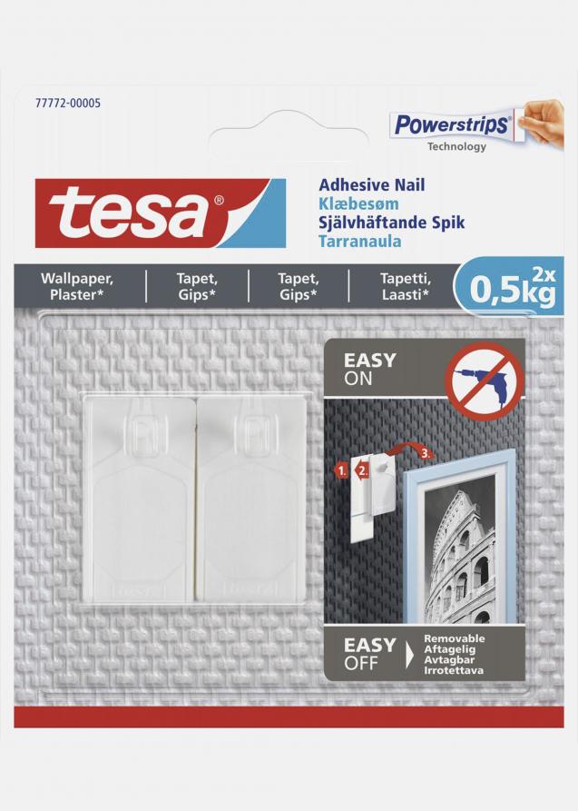 Tesa Tesa - selbstklebender Nagel für alle Wandarten (max. 2x0,5kg)