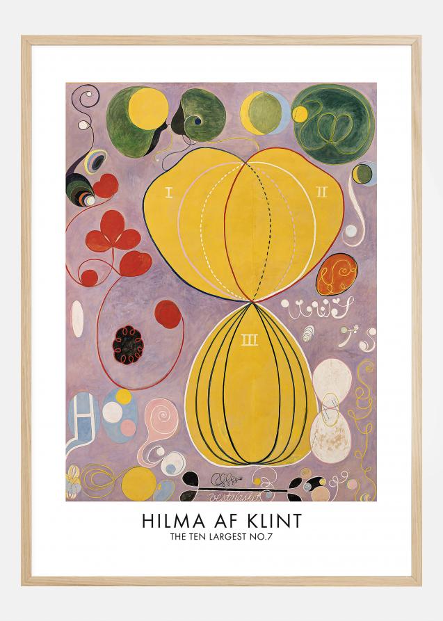 Bildverkstad Hilma af Klint - The Ten Largest No.7 Poster