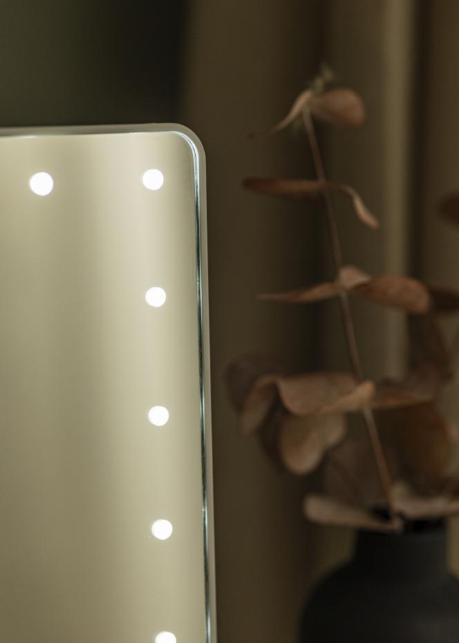 KAILA KAILA Kosmetikspiegel LED mit Bluetooth-Lautsprecher Wei 18x30 cm