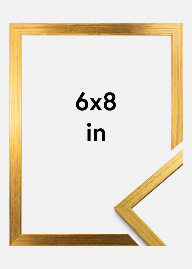 Galleri 1 Rahmen Edsbyn Gold 6x8 inches (15,24x20,32 cm)