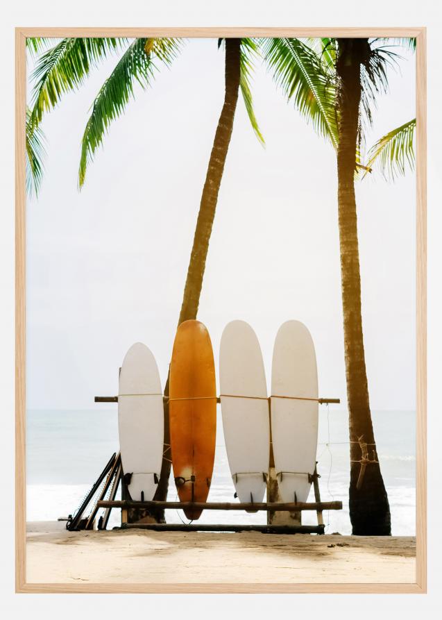 Bildverkstad Surf Boards Poster