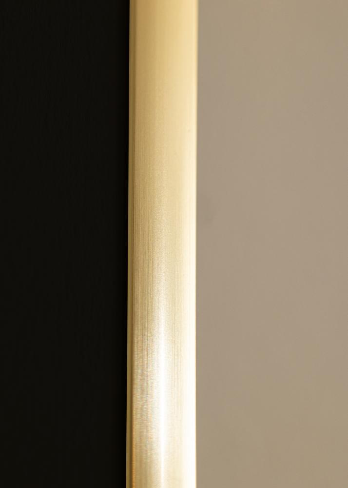 Ram med passepartou Rahmen New Lifestyle Shiny Gold 70x100 cm - Passepartout Schwarz 62x85 cm