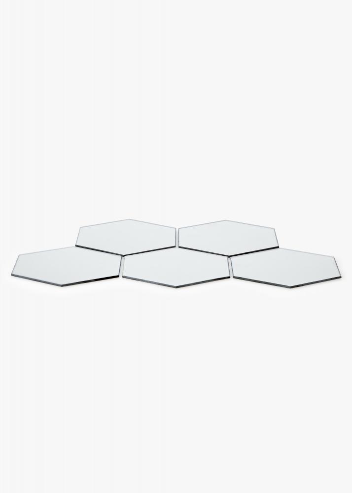 KAILA KAILA Spiegel Hexagon 18x21 cm - 5er-Pack