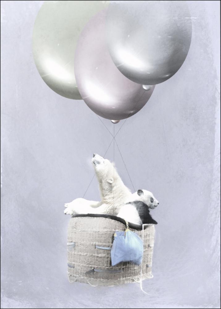 LO Art Design LO Art Design - Air Balloon I Poster
