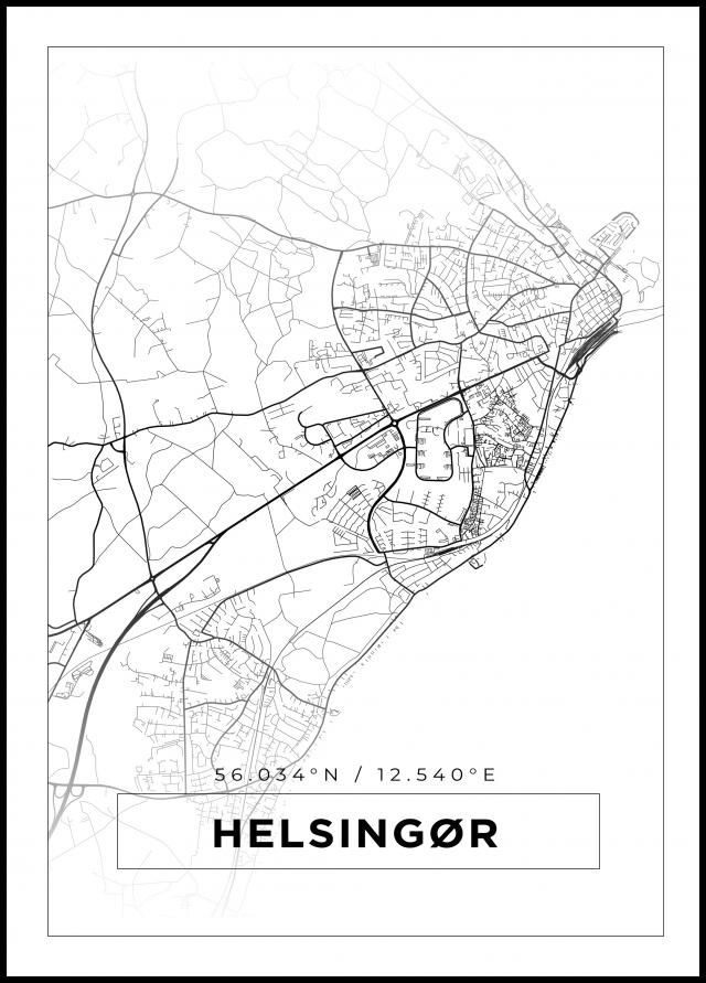 Bildverkstad Map - Helsingør - White