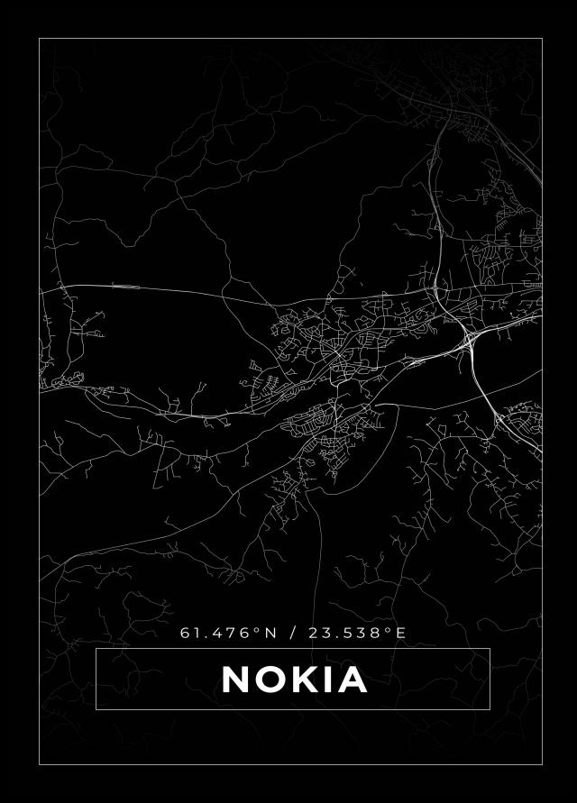 Bildverkstad Map - Nokia - Black