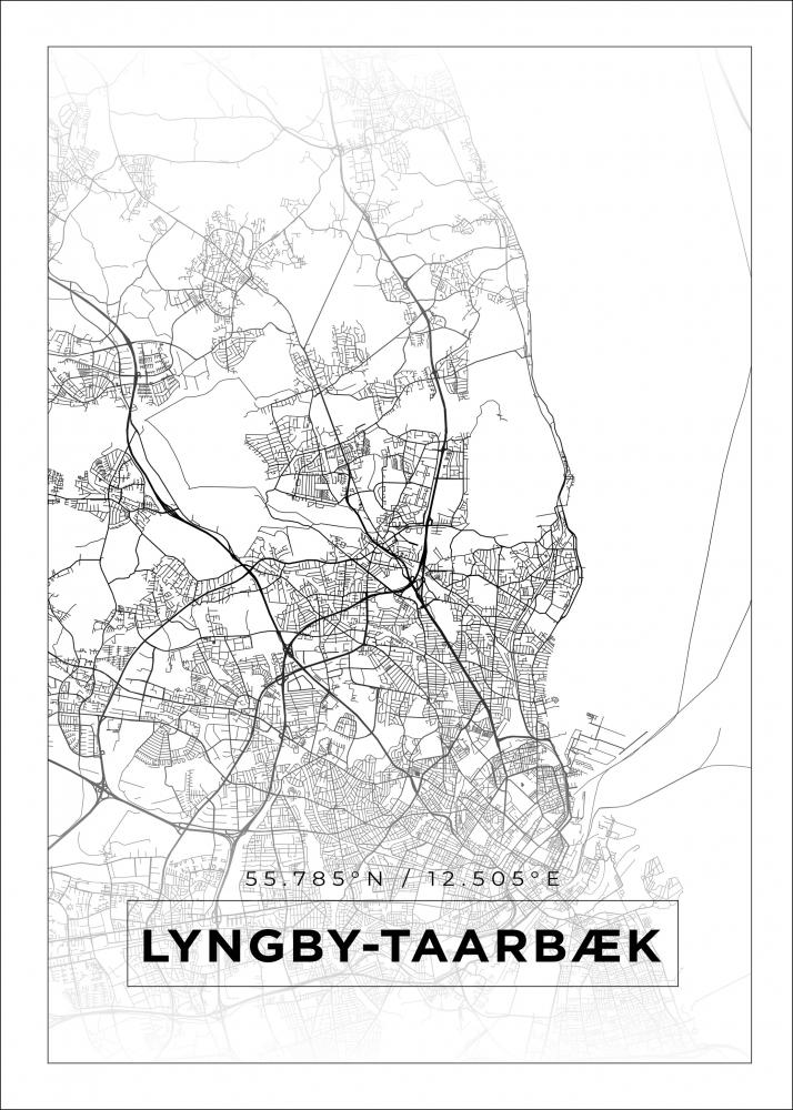 Bildverkstad Map - Lyngby-Taarbk - White