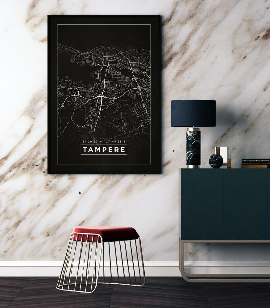 Bildverkstad Map - Tampere - Black