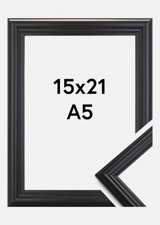 Galleri 1 Rahmen Siljan Schwarz 15x21 cm (A5)