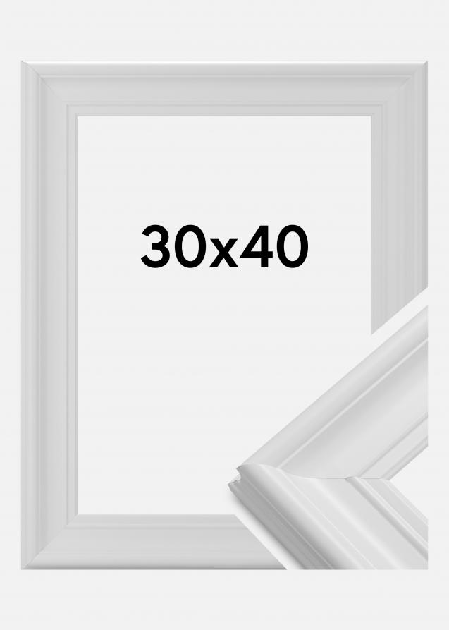 Galleri 1 Rahmen Mora Premium Acrylglas Weiß 30x40 cm