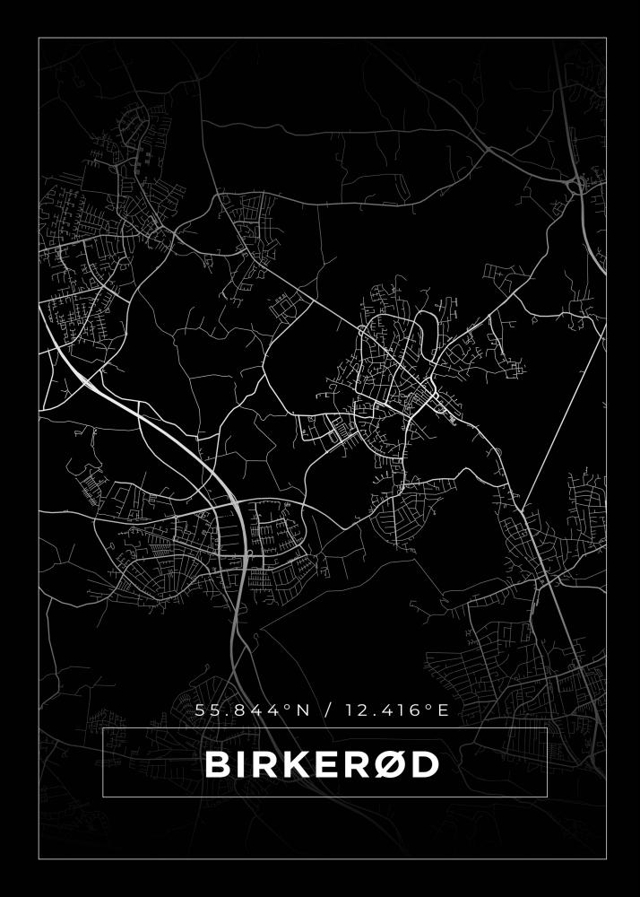 Bildverkstad Map - Birkerd - Black