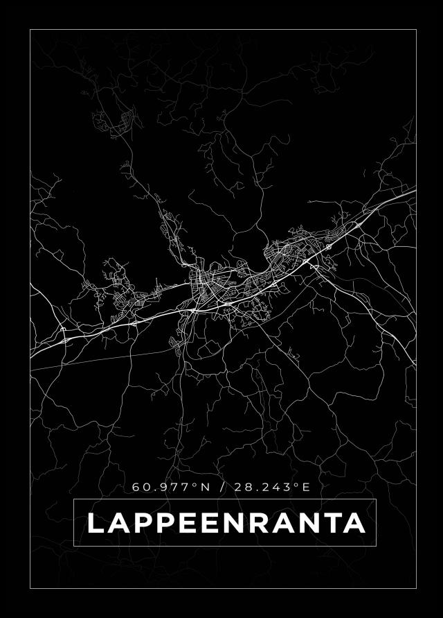 Bildverkstad Map - Lappeenranta - Black