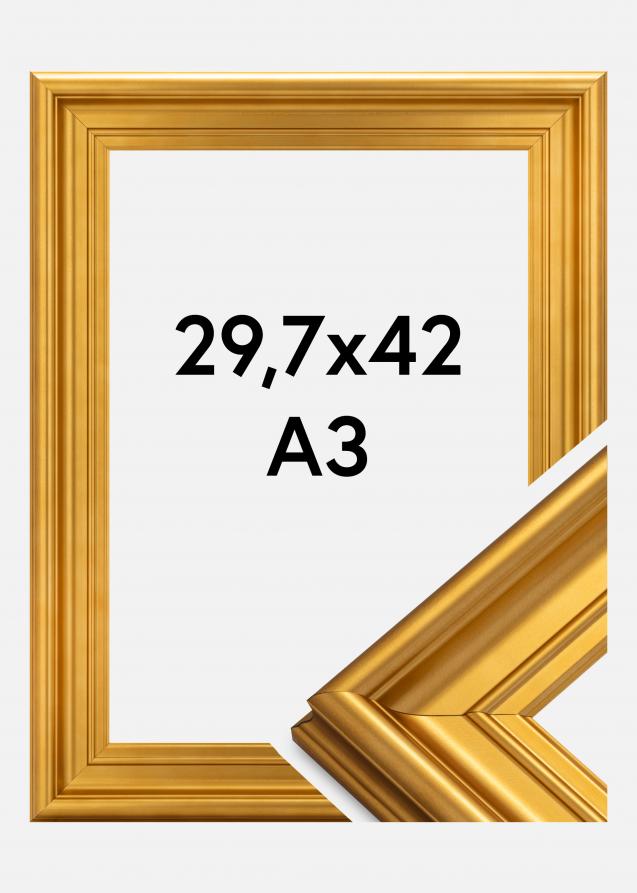 Galleri 1 Rahmen Mora Premium Gold 29,7x42 cm (A3)