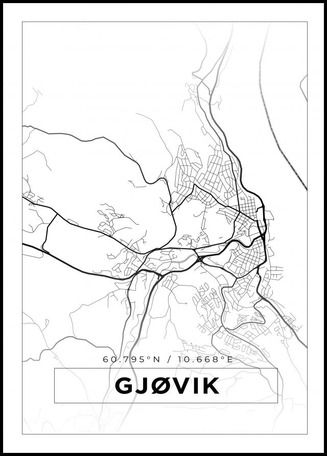 Bildverkstad Map - Gjøvik - White