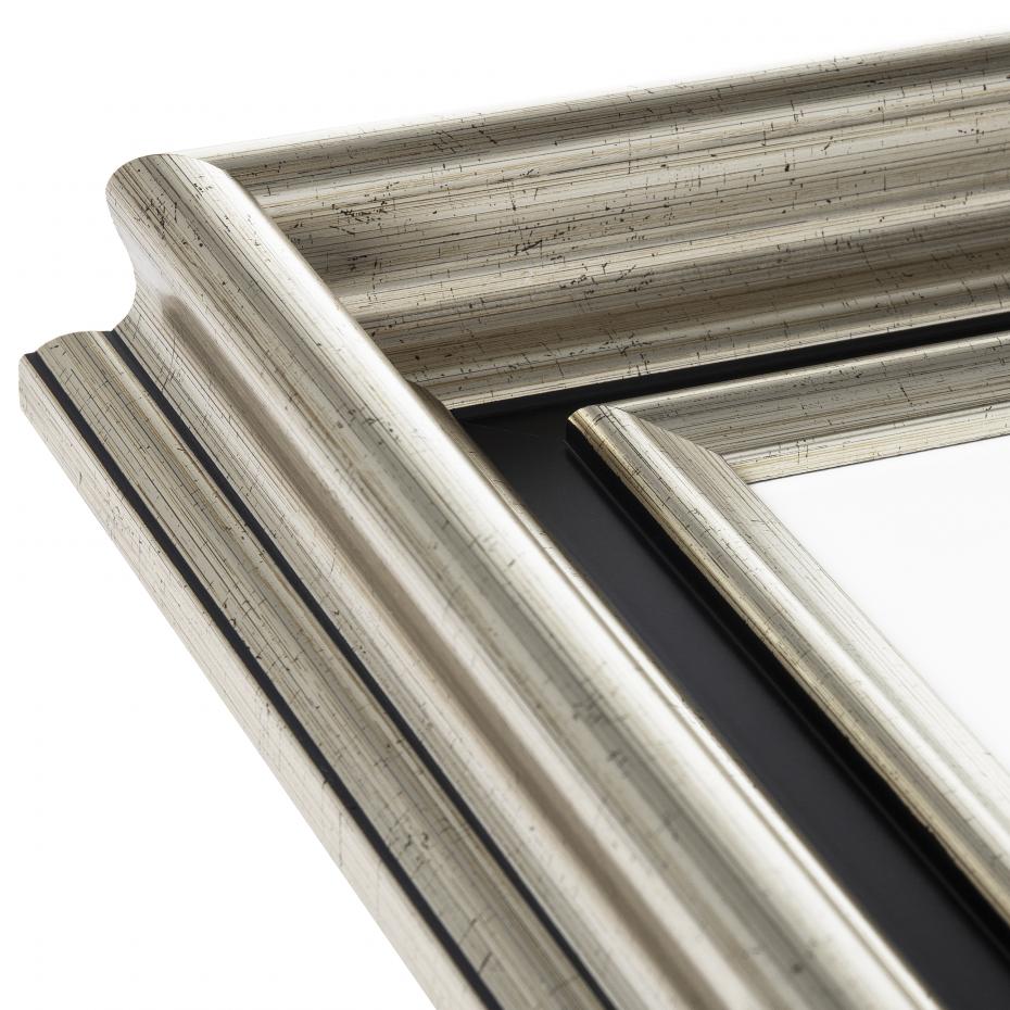 Ramverkstad Rahmen Gysinge Premium Silber 35x100 cm