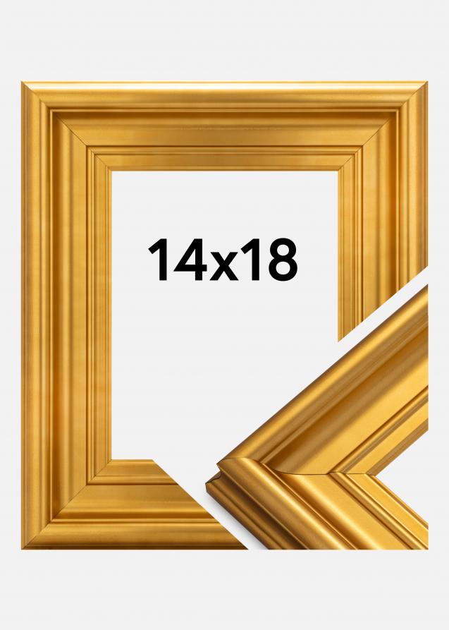Ramverkstad Rahmen Mora Premium Gold 14x18 cm