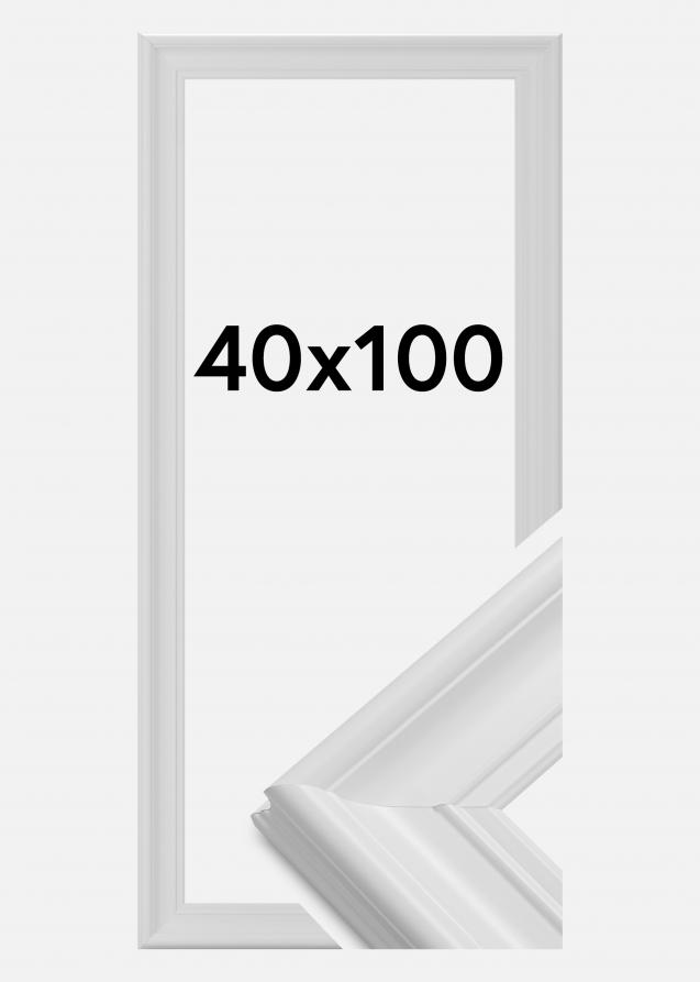 Ramverkstad Rahmen Mora Premium Weiß 40x100 cm
