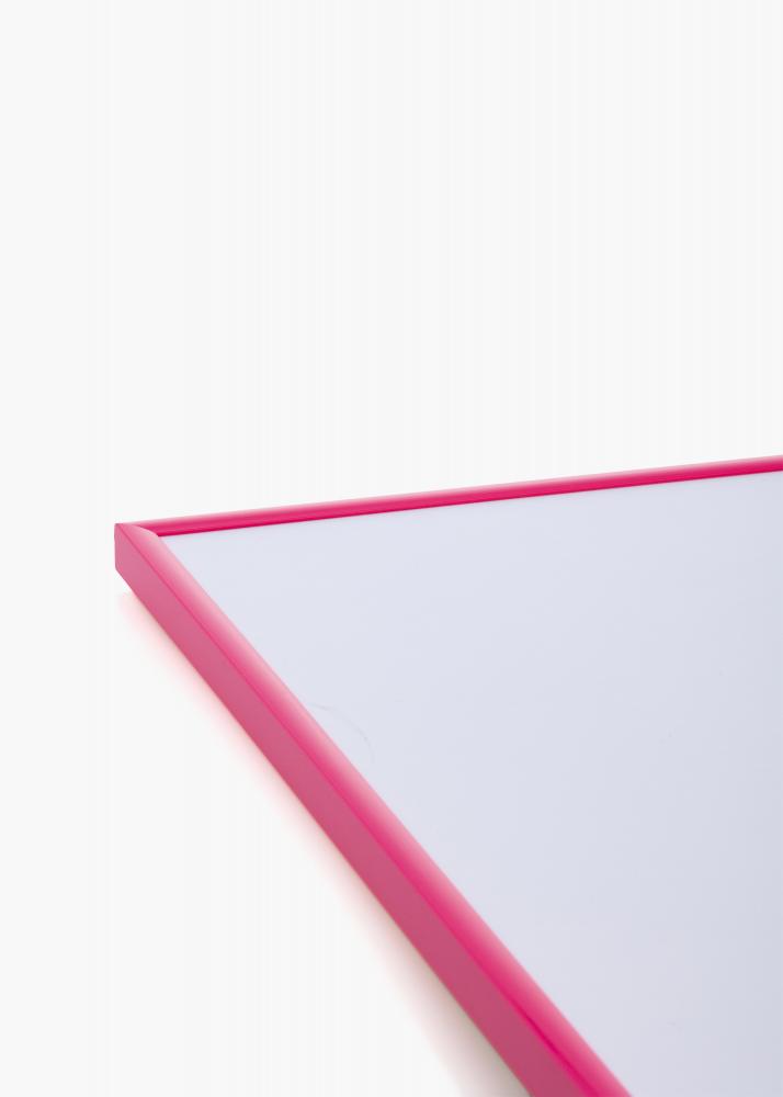 Ram med passepartou Rahmen New Lifestyle Hot Pink 70x100 cm - Passepartout Schwarz 62x85 cm