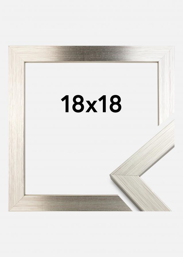 Galleri 1 Rahmen Silver Wood 18x18 cm