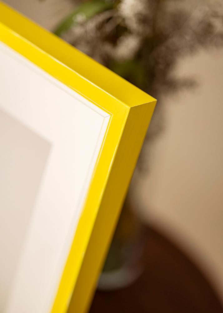 Mavanti Rahmen Diana Acrylglas Gelb 70x70 cm