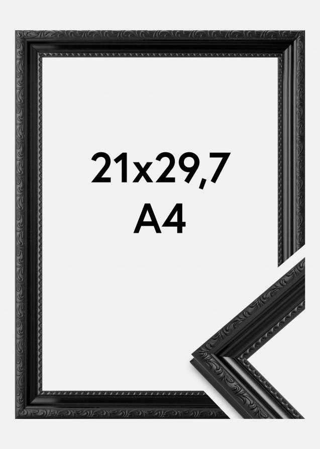 Galleri 1 Rahmen Abisko Acrylglas Schwarz 21x29,7 cm (A4)