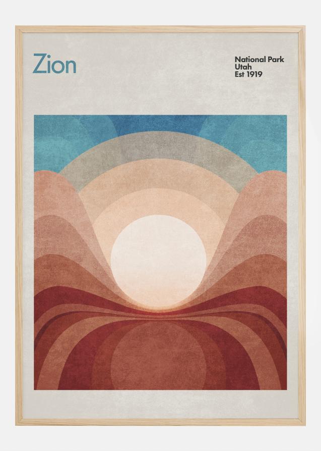 Bildverkstad Zion Poster