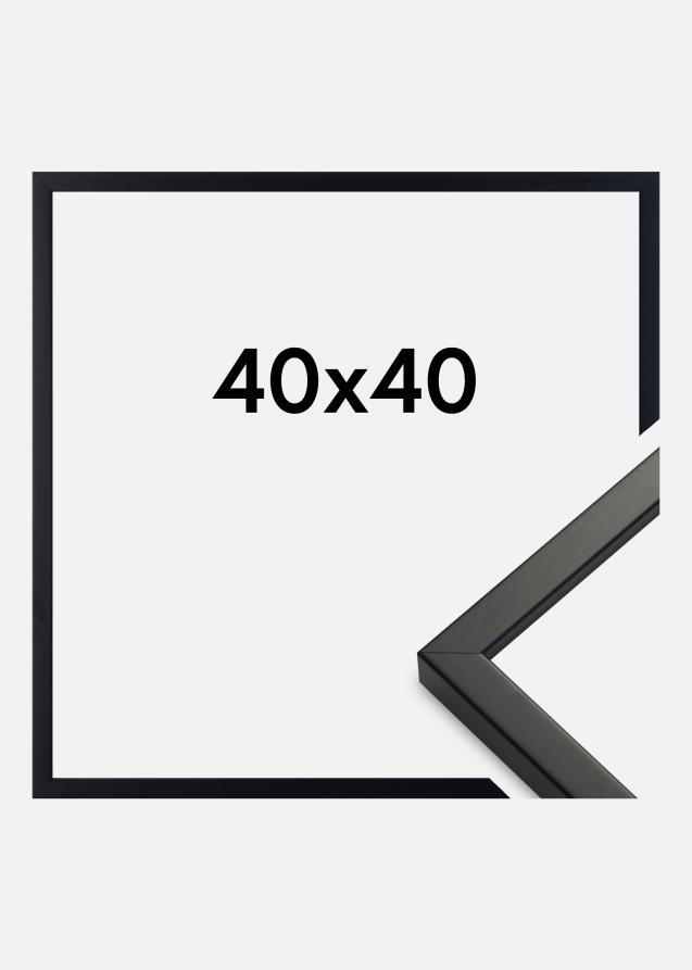 Estancia Rahmen Exklusiv Schwarz 40x40 cm