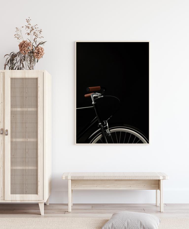 Bildverkstad Dark Bike Poster