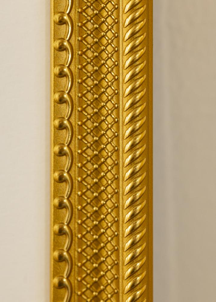 BGA Rahmen Lattice Acrylglas Gold 42x59,4 cm (A2)