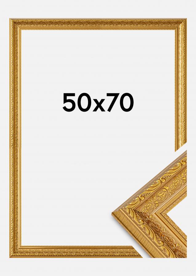 BGA Rahmen Ornate Acrylglas Gold 50x70 cm