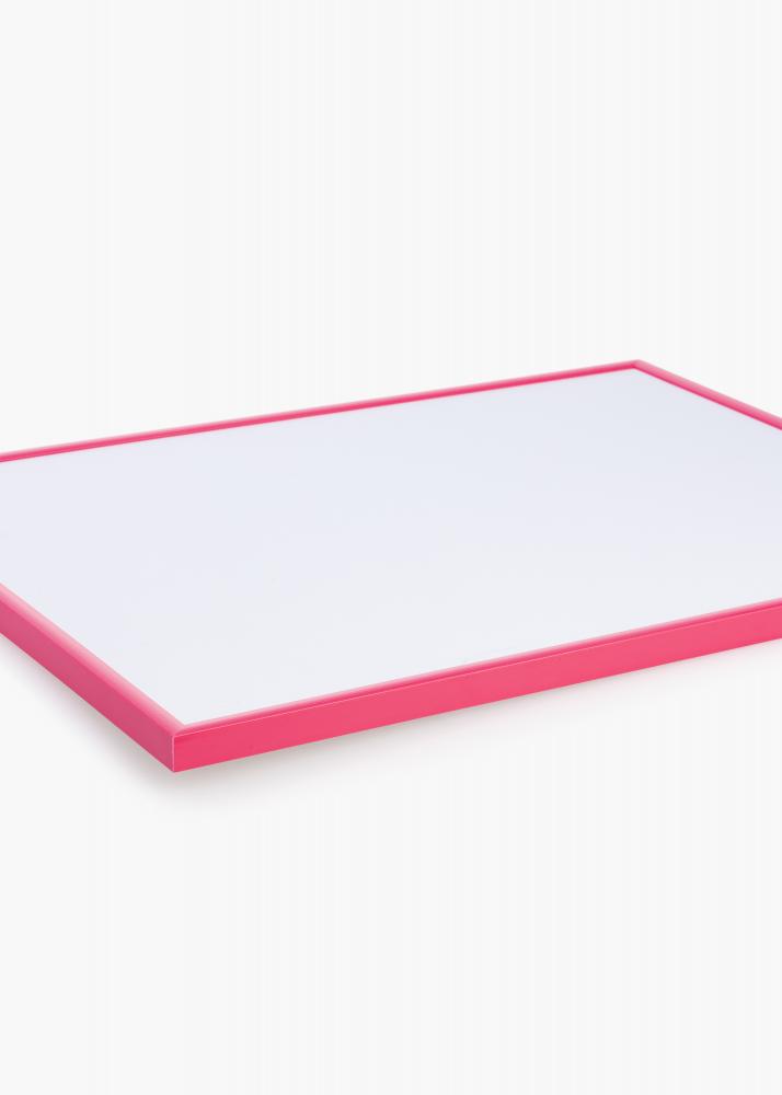 Ram med passepartou Rahmen New Lifestyle Hot Pink 50x70 cm - Passepartout Schwarz 40x60 cm