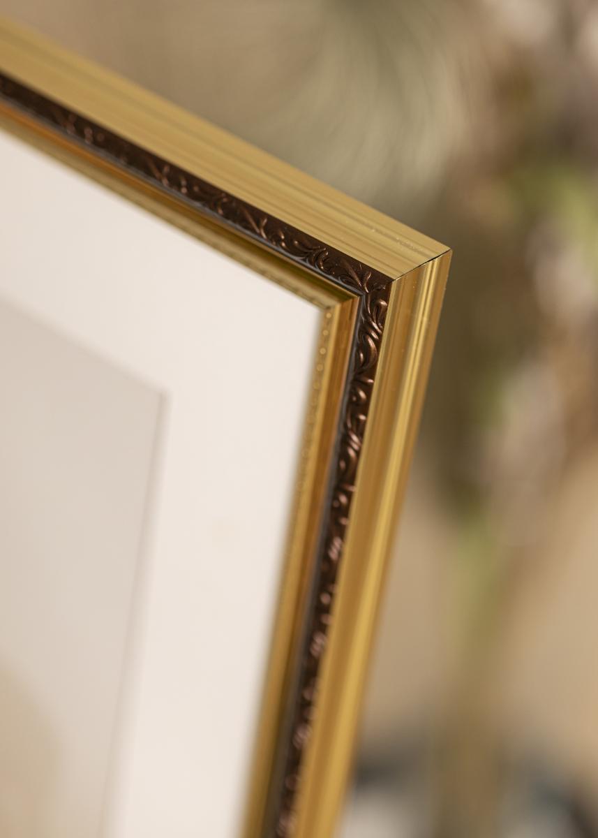 Galleri 1 Rahmen Abisko Acrylglas Gold 42x59,4 cm (A2)