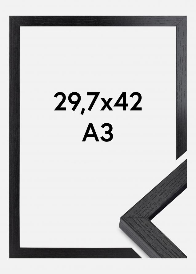BGA BGA Objektrahmen Acrylglas Schwarz 29,7x42 cm (A3)