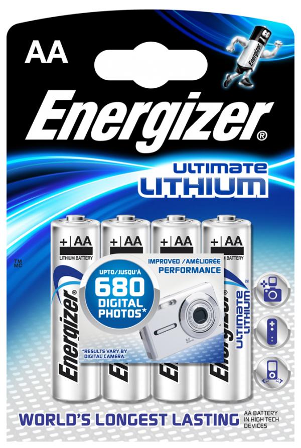 Focus Energizer Ultimate Lithium AA 4er-Pack