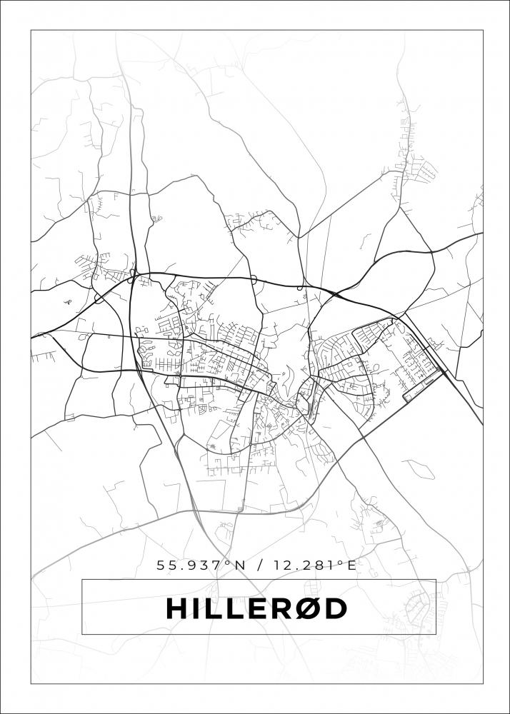 Bildverkstad Map - Hillerd - White