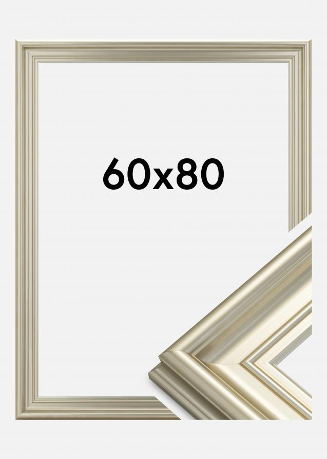 Ramverkstad Rahmen Mora Premium Silber 60x80 cm