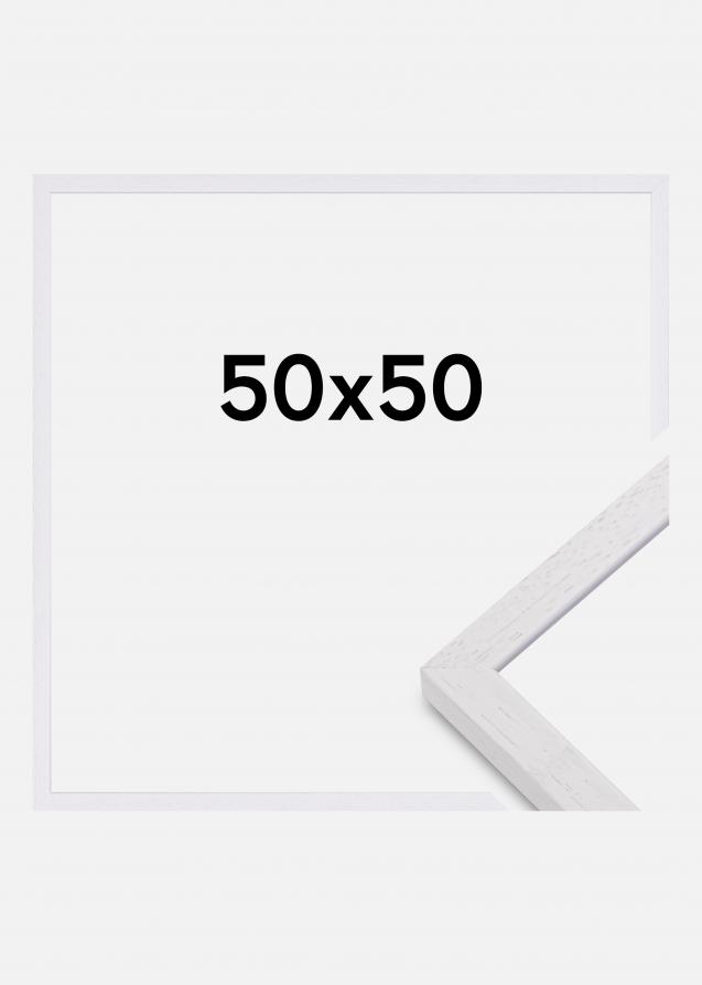Mavanti Rahmen Glendale Matt Antireflexglas Weiß 50x50 cm