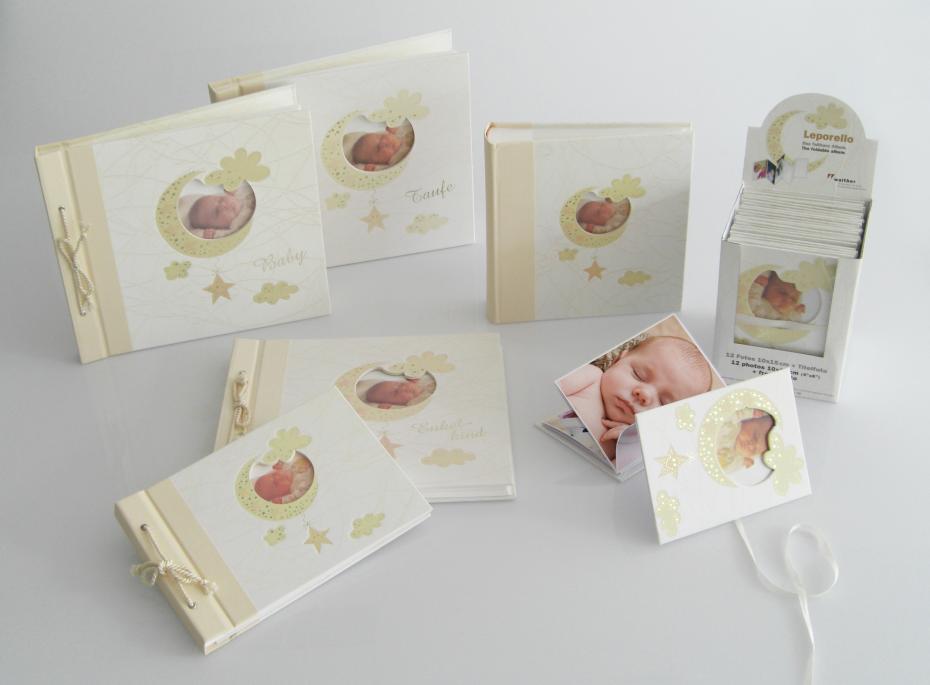 Walther Baby Memo Bambini Babyalbum Creme - 200 Bilder 10x15 cm