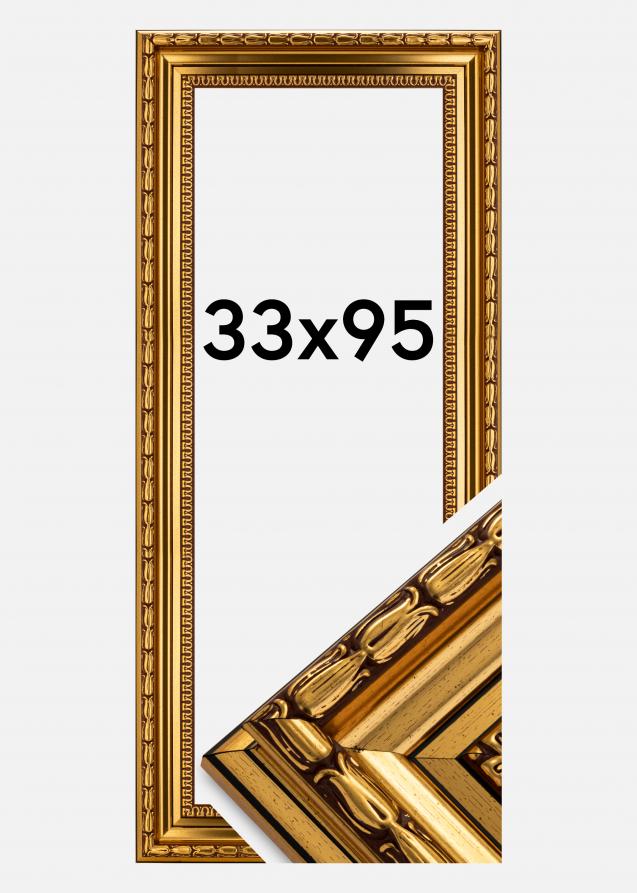 Ramverkstad Rahmen Birka Premium Gold 33x95 cm