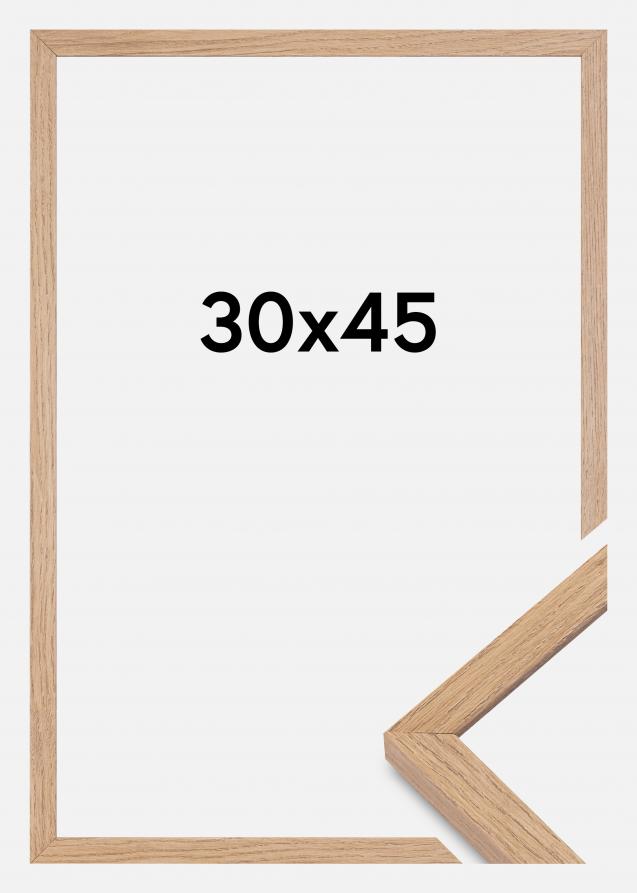 Mavanti Rahmen Montgomery Matt Antireflexglas Eiche 30x45 cm